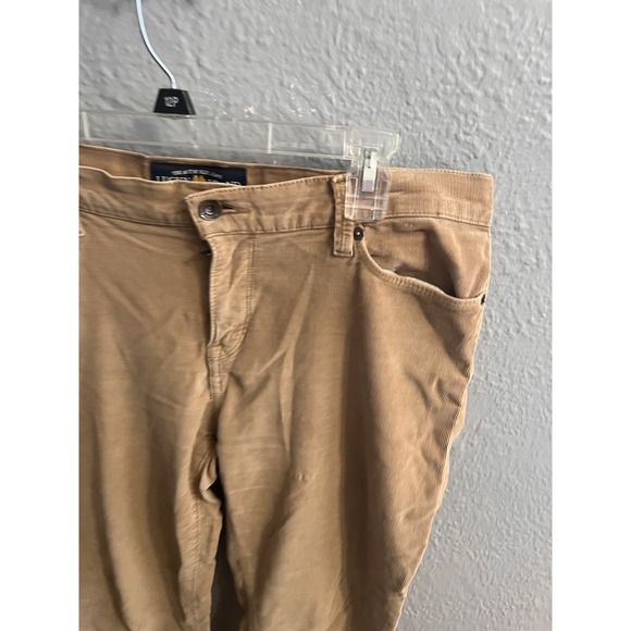 Lucky Brand Sofia Skinny Jeans 14/32 Ankle Corduroy Tan Women's Pants - Picture 2 of 6